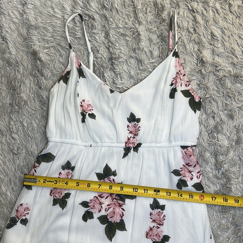 Guess White and Pink Floral Dress Small - Picture 8 of 8